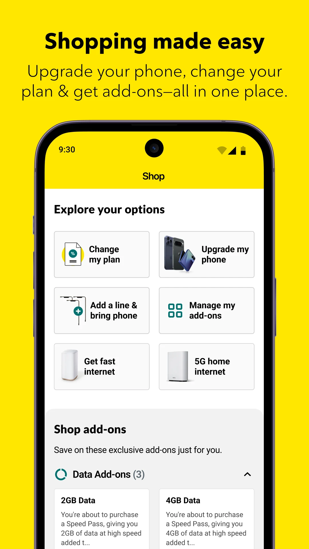 Fido My Account screenshot